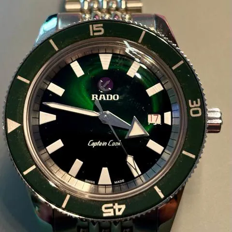 Rado Captain Cook R32505313 42mm Stainless steel Green