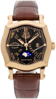 Roger Dubuis Sympathie Bi-Retrograde Perpetual Calendar S34 RG BLK Rose gold Black