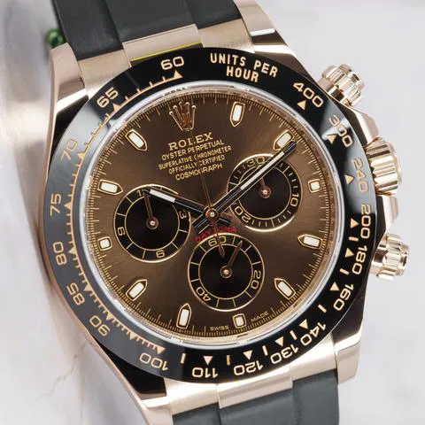 Rolex Chronograph 2021 40mm Rose gold Brown