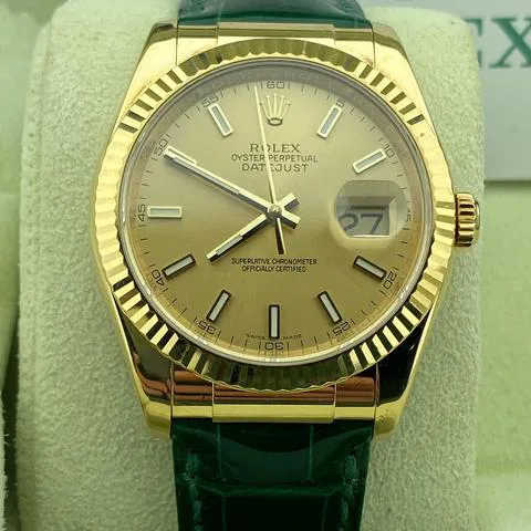 Rolex Datejust 116138 36mm Yellow gold Gold