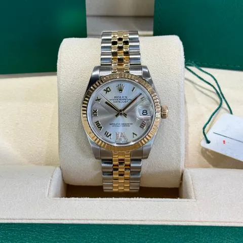 Rolex Datejust 31 178273 31mm Stainless steel White