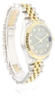 Rolex Datejust 31 178273 31mm Yellow gold and Stainless steel Green 5