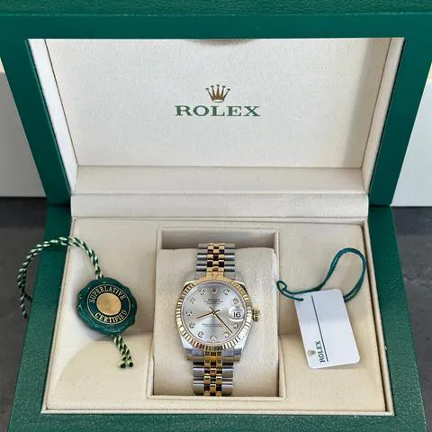 Rolex Datejust 31 178273 31mm Yellow gold and Stainless steel Silver 9