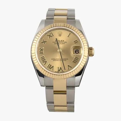 Rolex Datejust 31 178273 31mm Yellow gold and Stainless steel Champagne