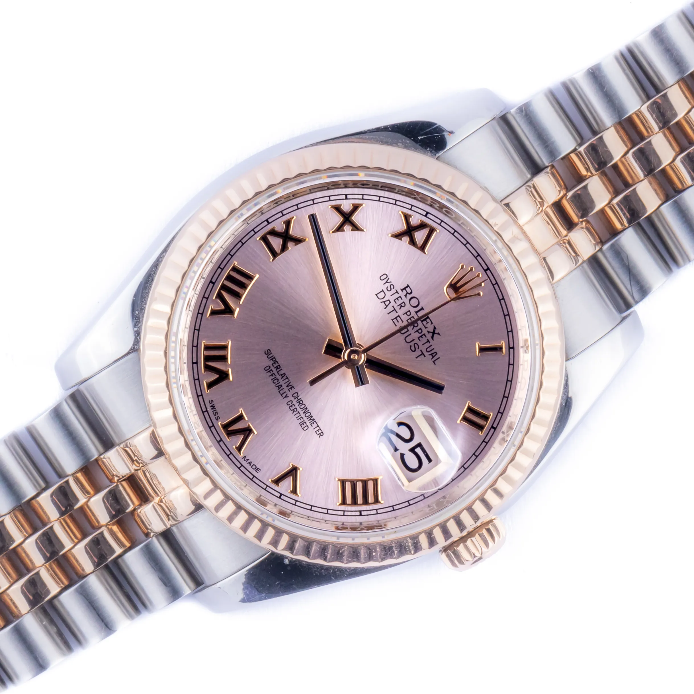 Rolex Datejust 36 116231 36mm Rose gold and 18k rose gold Rose