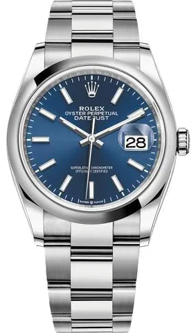 Rolex Datejust 36 126200 36mm Stainless steel Blue