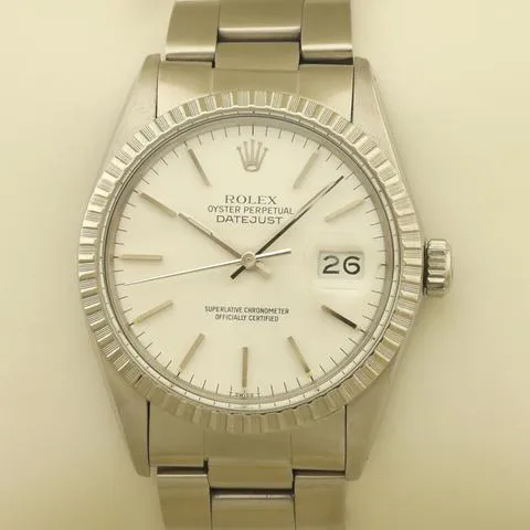 Rolex Datejust 36 16030 36mm Stainless steel White