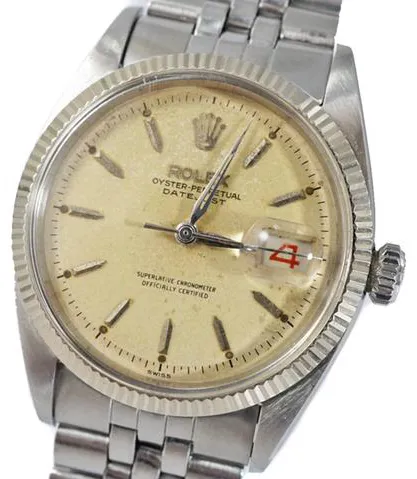 Rolex Datejust 36 6605 36mm Yellow gold and Stainless steel Ivory 3