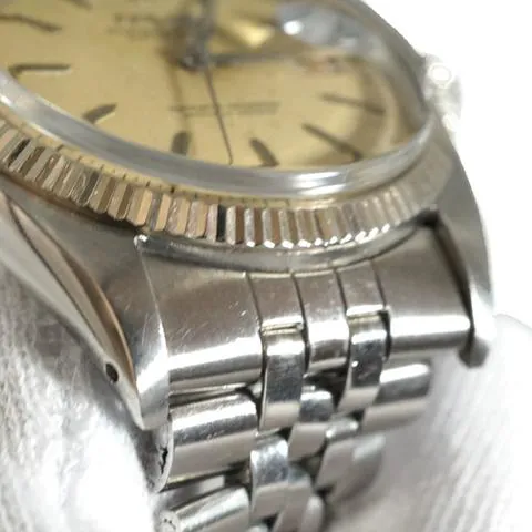 Rolex Datejust 36 6605 36mm Yellow gold and Stainless steel Ivory 9