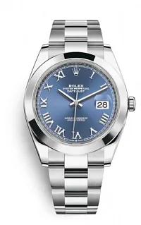 Rolex Datejust 41 126300-0017 41mm Oystersteel Blue