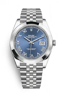 Rolex Datejust 41 126300-0018 41mm Oystersteel Blue