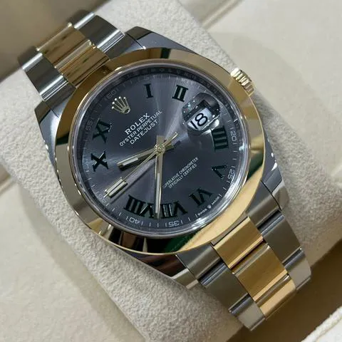 Rolex Datejust 41 126303 41mm Yellow gold and Stainless steel Gray