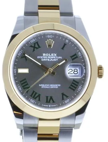 Rolex Datejust 41 126303 41mm Yellow gold and Stainless steel Gray