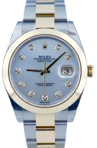 Rolex Datejust 41 126303 41mm Yellow gold and Stainless steel Mother-of-pearl