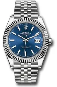 Rolex Datejust 41 126334-0002 41mm White gold and Oystersteel Blue