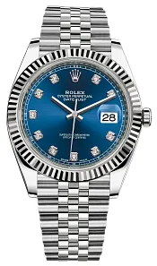 Rolex Datejust 41 126334-0016 41mm White gold and Oystersteel Blue