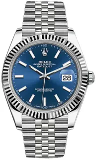 Rolex Datejust 41 126334 Stainless steel Blue