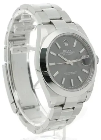 Rolex Datejust 41 126300-0007 41mm Oystersteel Gray 9