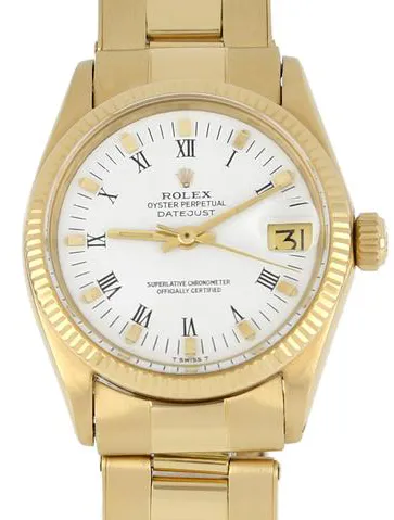 Rolex Datejust 6627 31mm Yellow gold