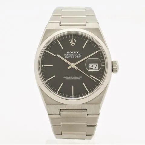 Rolex Datejust Oysterquartz 17000 37mm Stainless steel Black