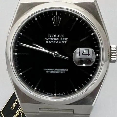 Rolex Datejust Oysterquartz 17000 36mm Stainless steel Black