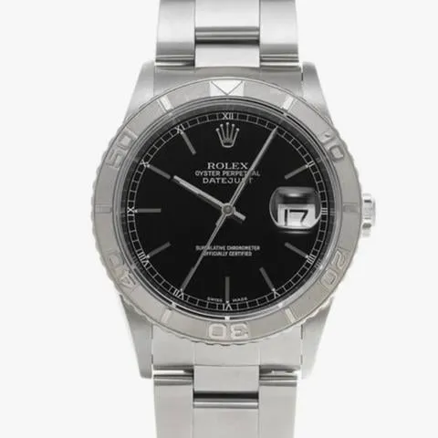 Rolex Datejust Turn-O-Graph 16264 36mm Stainless steel Black