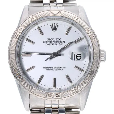 Rolex Datejust Turn-O-Graph 16264 36mm Stainless steel White