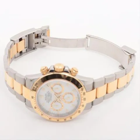 Rolex Daytona 116523 38mm Yellow gold and Stainless steel White 4