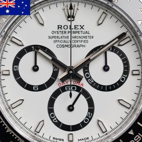 Rolex Daytona 126500LN 40mm Stainless steel White 1