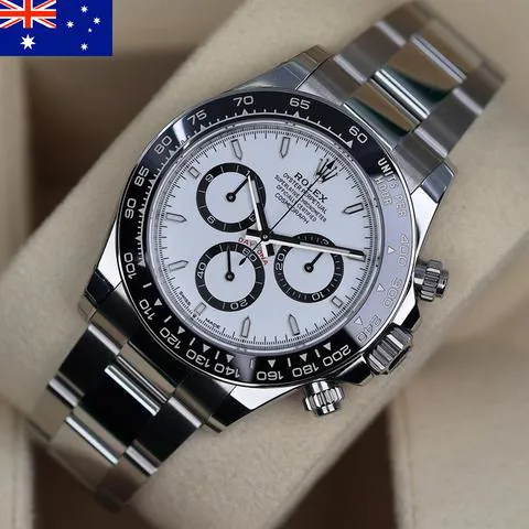 Rolex Daytona 126500LN 40mm Stainless steel White 2