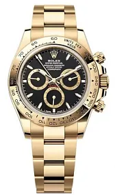 Rolex Daytona 126508-0004 40mm Yellow gold Black