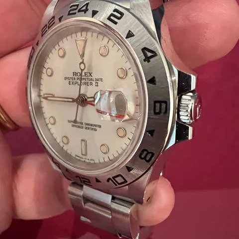 Rolex Explorer II 16550 40mm Stainless steel White 10