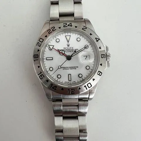 Rolex Explorer II 16550 40mm Stainless steel White