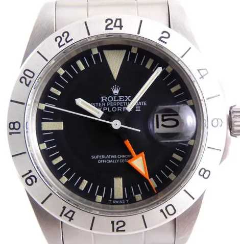 Rolex Explorer II 1655 40mm Stainless steel Black 1