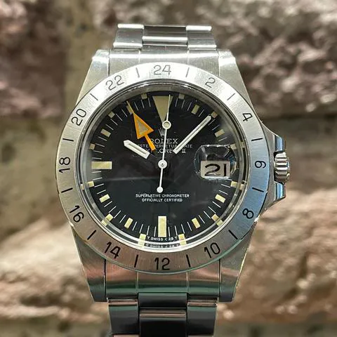 Rolex Explorer II 1655 40mm Stainless steel Black