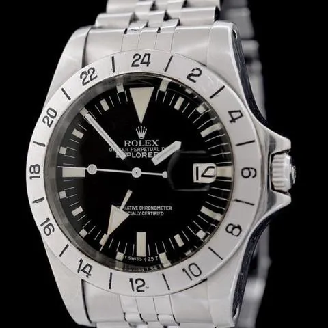 Rolex Explorer II 1655 40mm Stainless steel Black