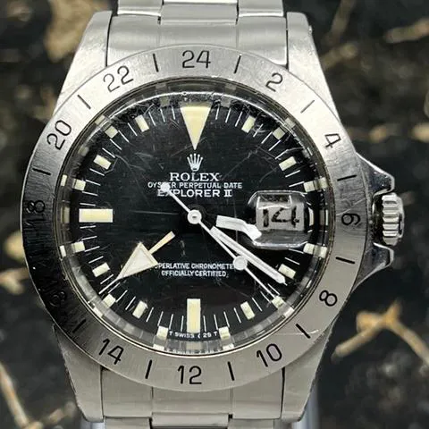 Rolex Explorer II 1655 40mm Stainless steel White