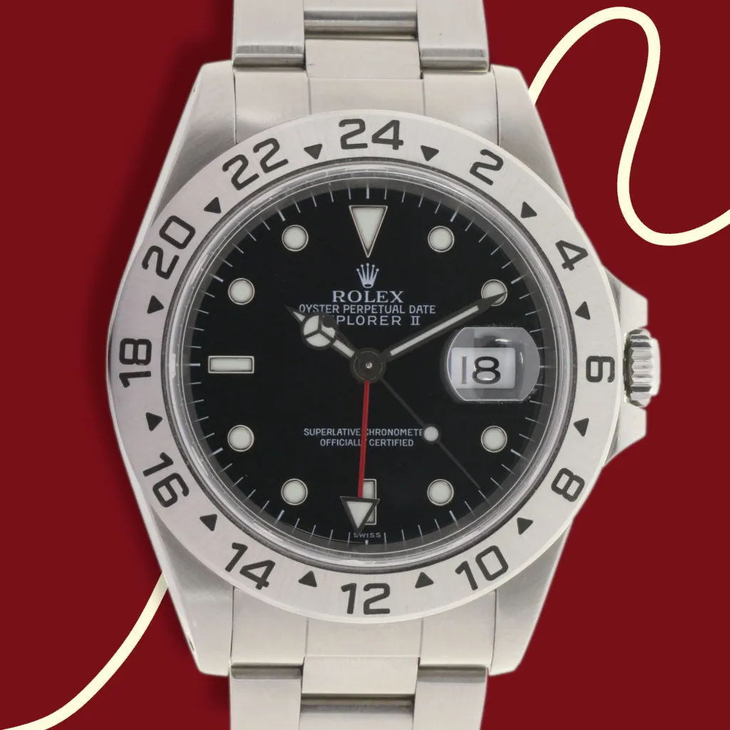 Rolex Explorer II 16570 40mm Stainless steel