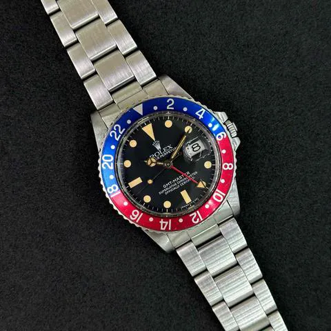 Rolex GMT-Master 16750 40mm Stainless steel Black