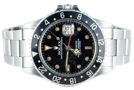 Rolex GMT-Master 16750 40mm Stainless steel Black