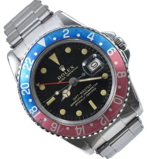 Rolex GMT-Master 1675 40mm Stainless steel Black