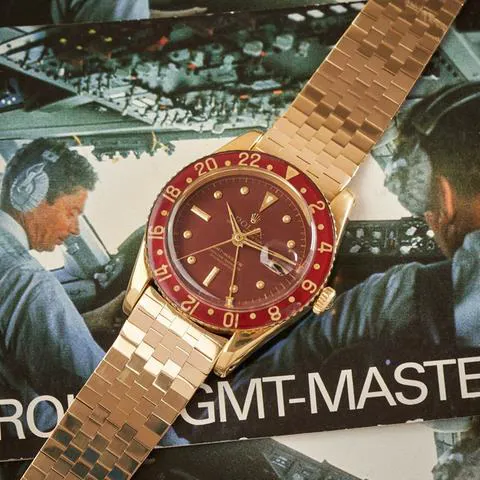 Rolex GMT-Master 6542 39mm Yellow gold No numerals