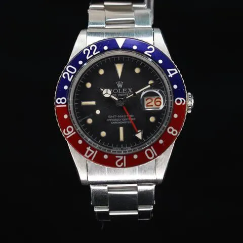 Rolex GMT-Master 6542 38mm Stainless steel Black