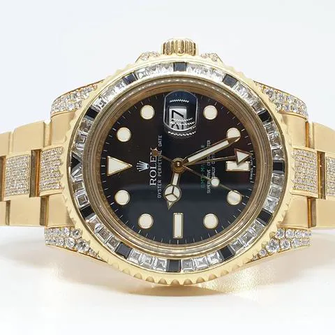 Rolex GMT-Master II 116718LN 40mm Yellow gold Black