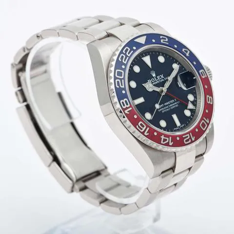 Rolex GMT-Master II 116719BLRO 40mm White gold Blue 5