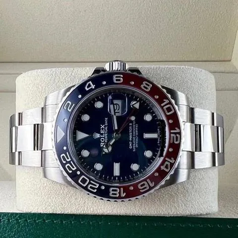 Rolex GMT-Master II 116719BLRO 40mm White gold Blue