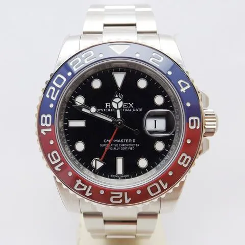 Rolex GMT-Master II 116719BLRO 40mm White gold Black