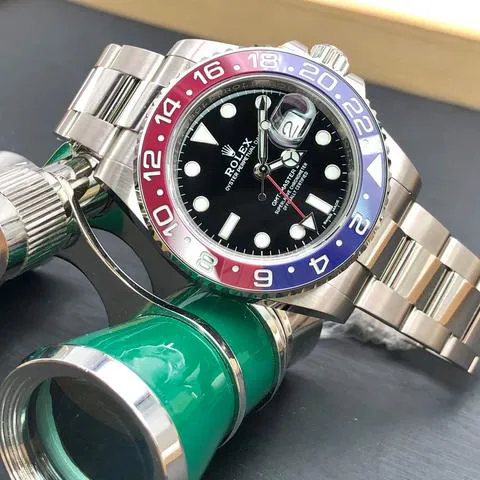 Rolex GMT-Master II 116719BLRO 40mm White gold Black