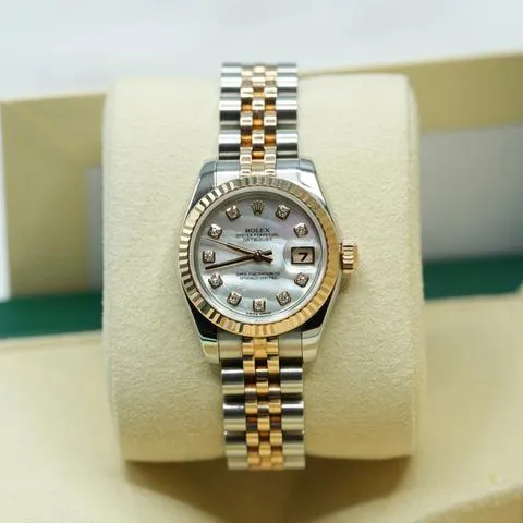 Rolex Lady-Datejust 179171 26mm Yellow gold and Stainless steel Mother-of-pearl