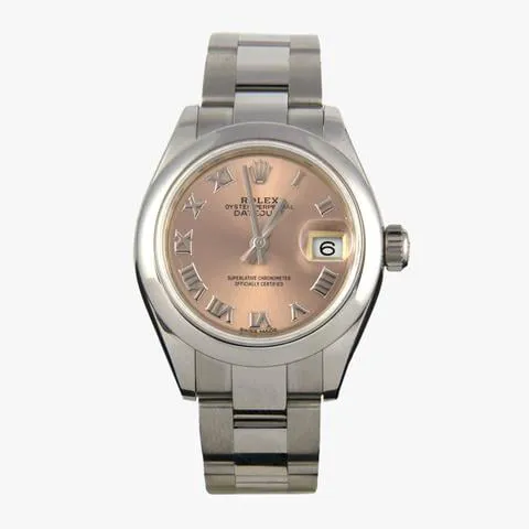 Rolex Lady-Datejust 279160 28mm Stainless steel Rose